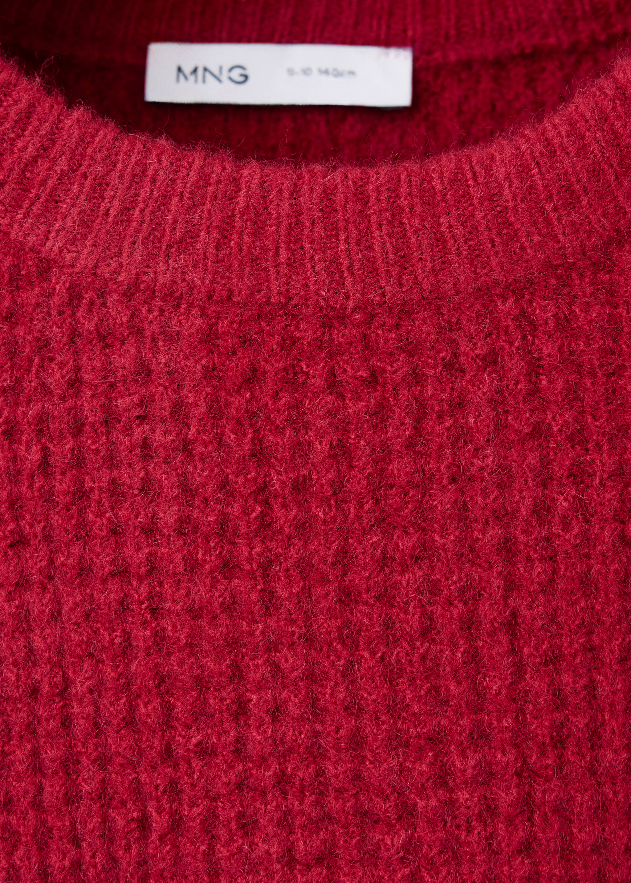 Oversized waffle-knit jumper - Details of the article 8