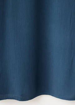Textured skirt with stud details — Petrol Blue 8
