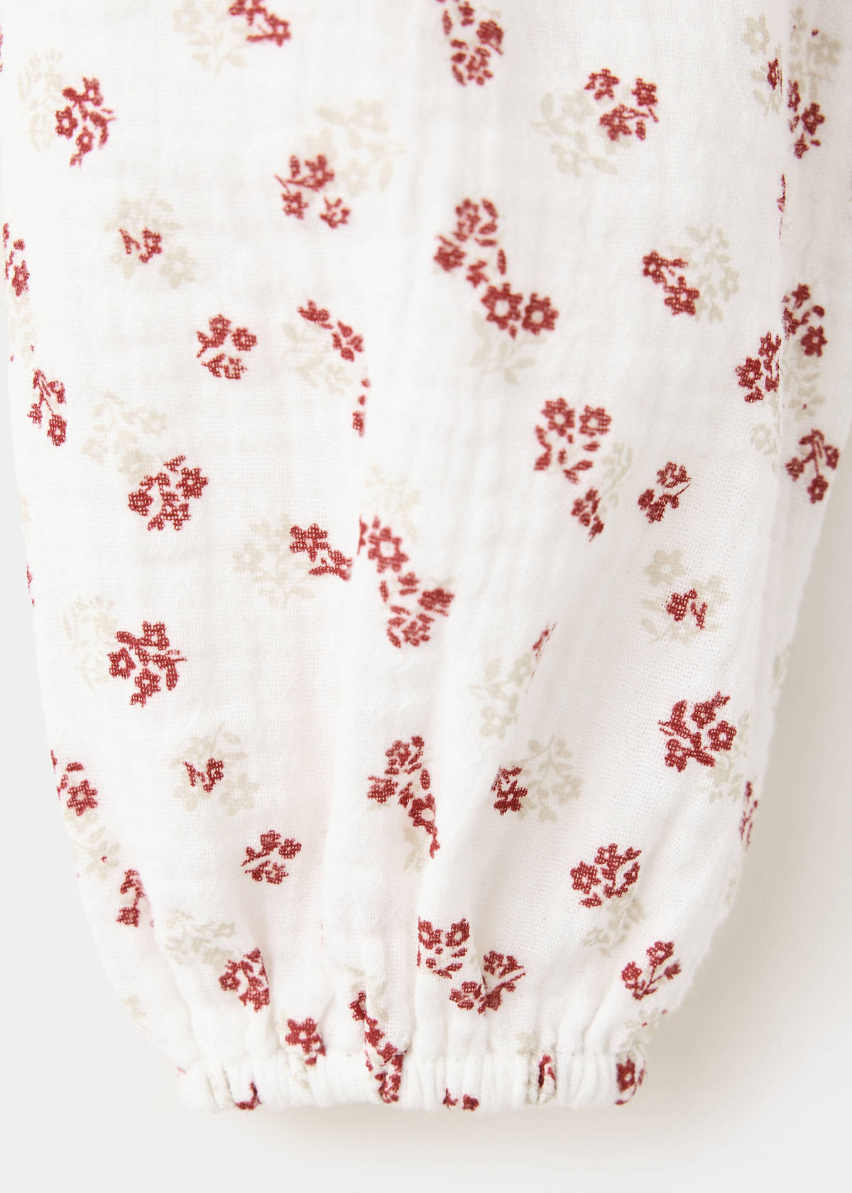 Floral print blouse — Off White