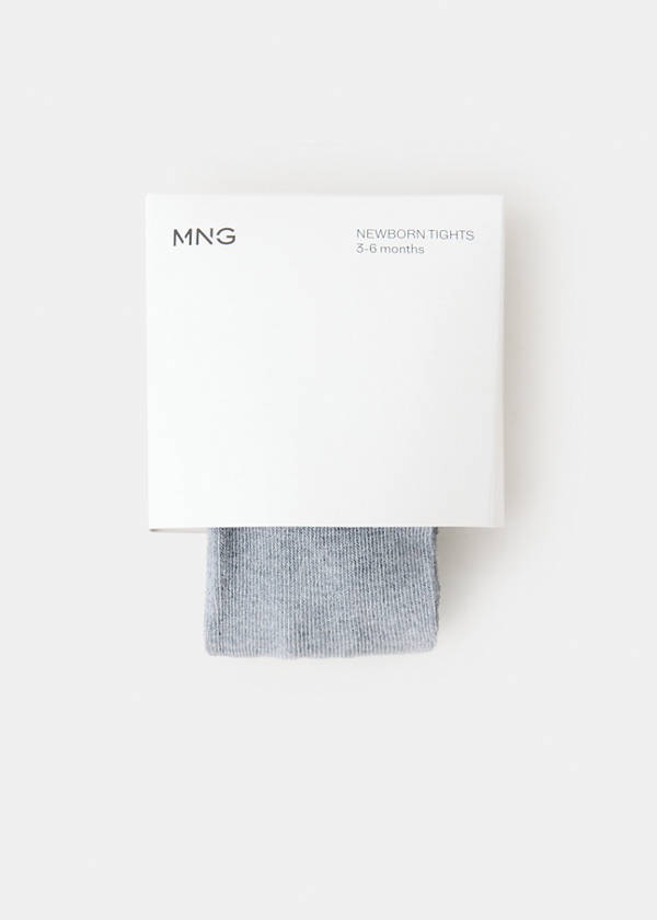 Long ribbed socks — Blue