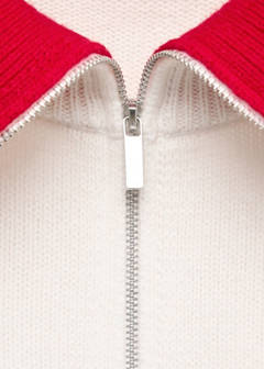 Wool sweater with contrast collar — Off White 9
