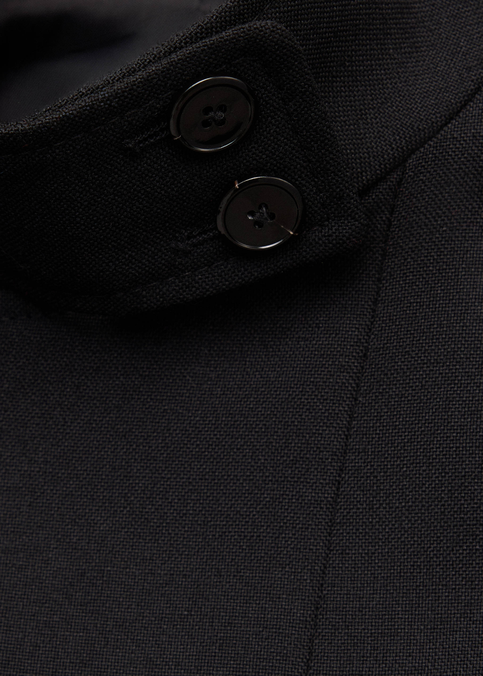 100% wool suit jacket with buttons - Details of the article 8
