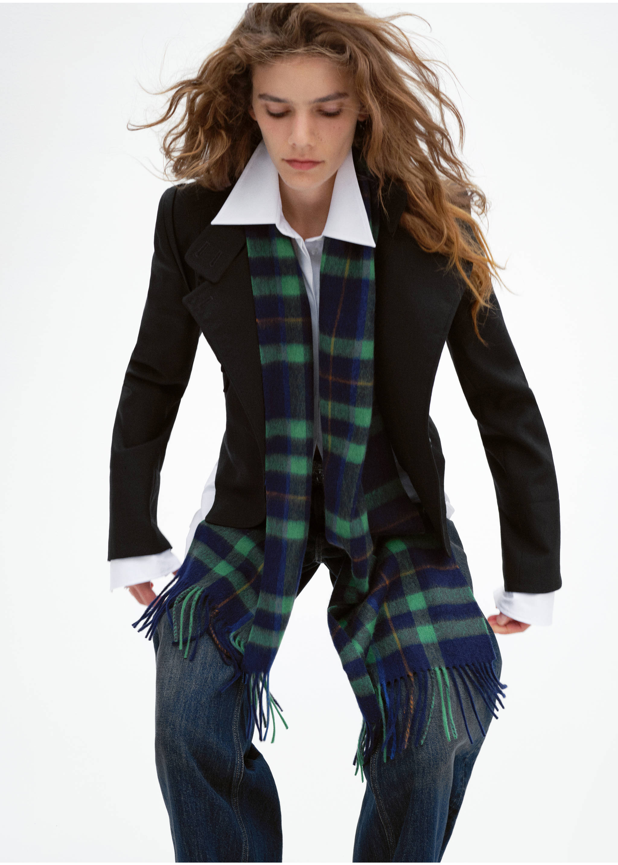 Veste de costume 100 % laine à boutons - Plan général, Noir. Ref: 37066364-01.