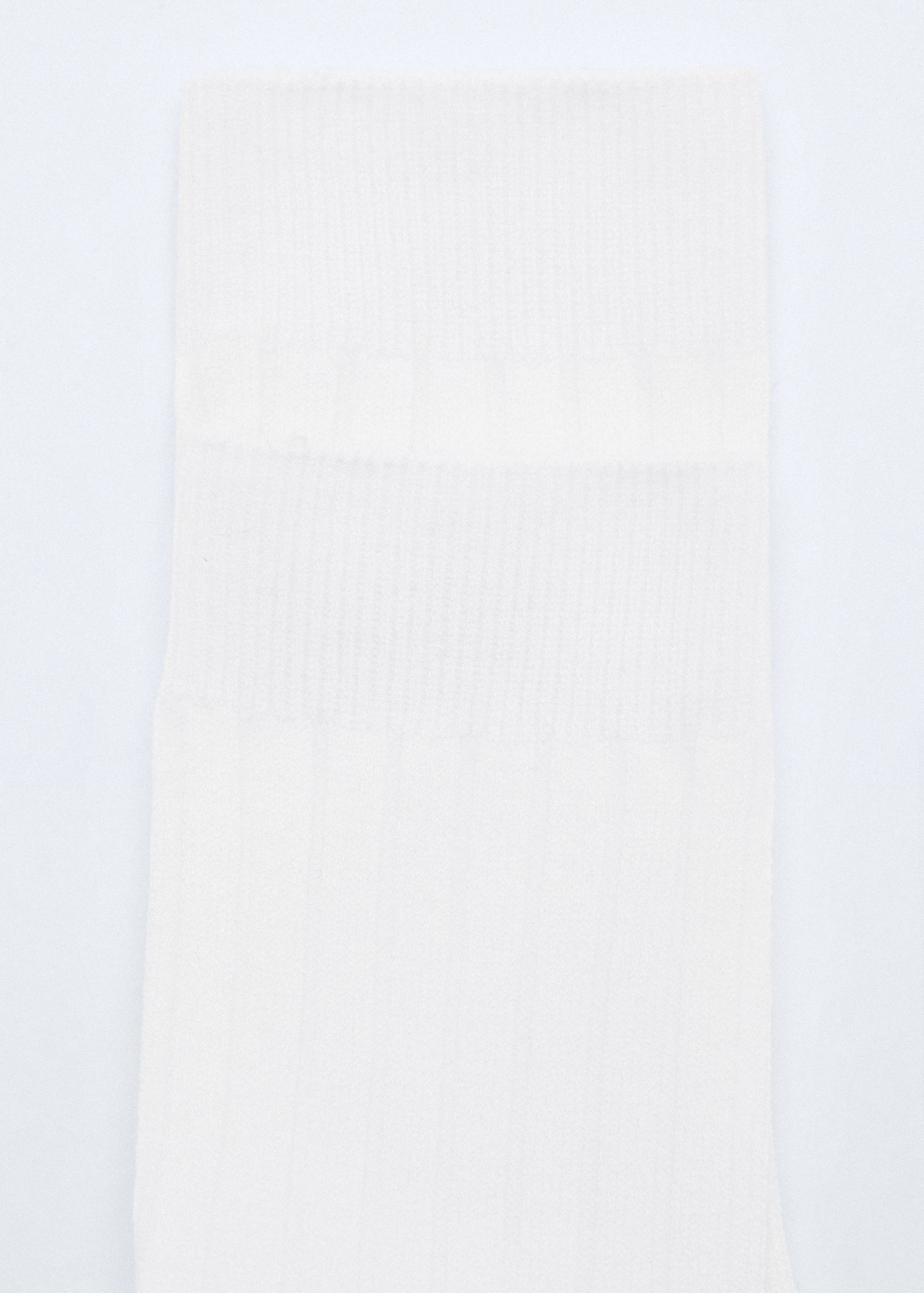 Ribbed wool blend socks - Medium plane