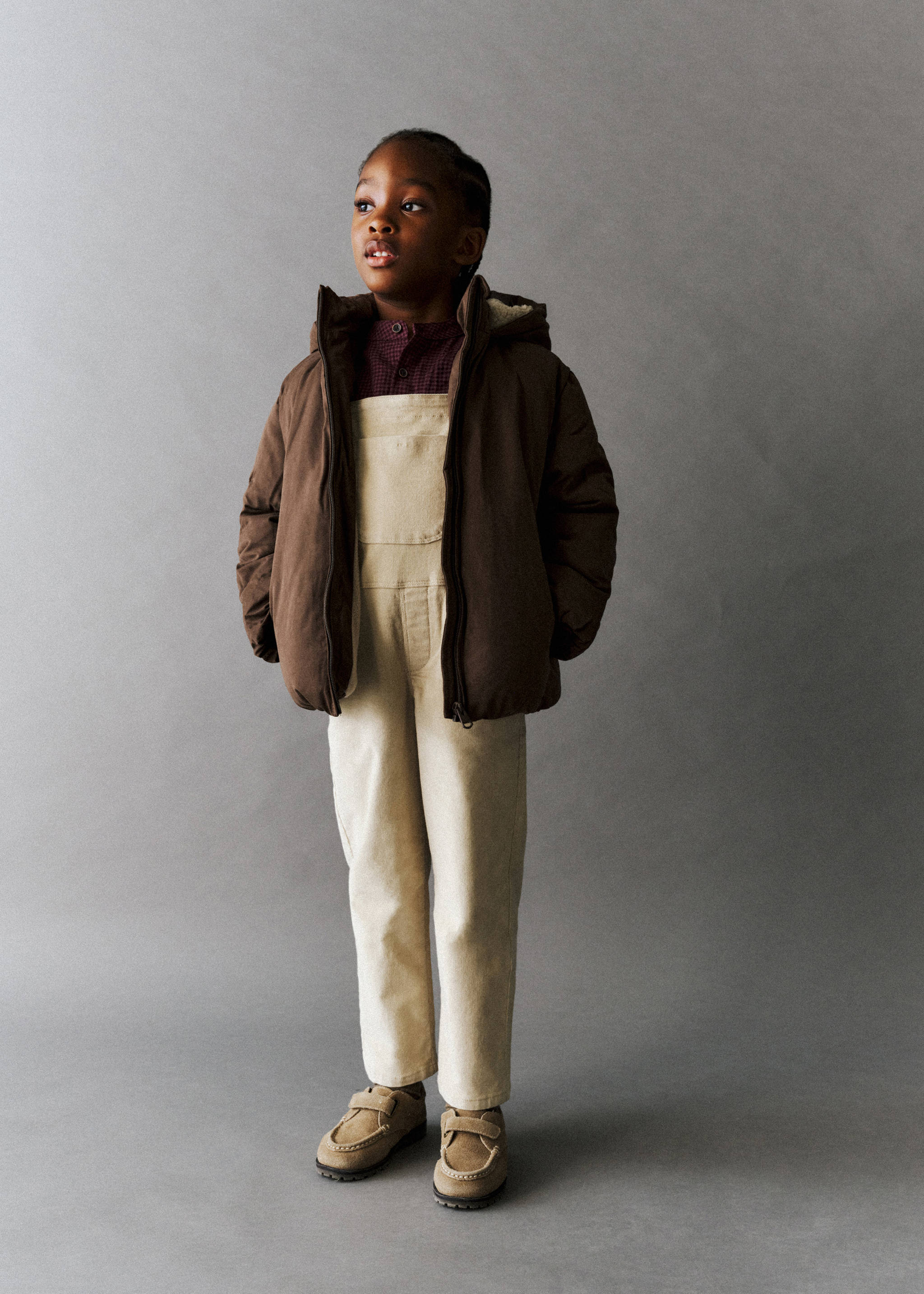 Padded sherpa-lined anorak - Details of the article 5