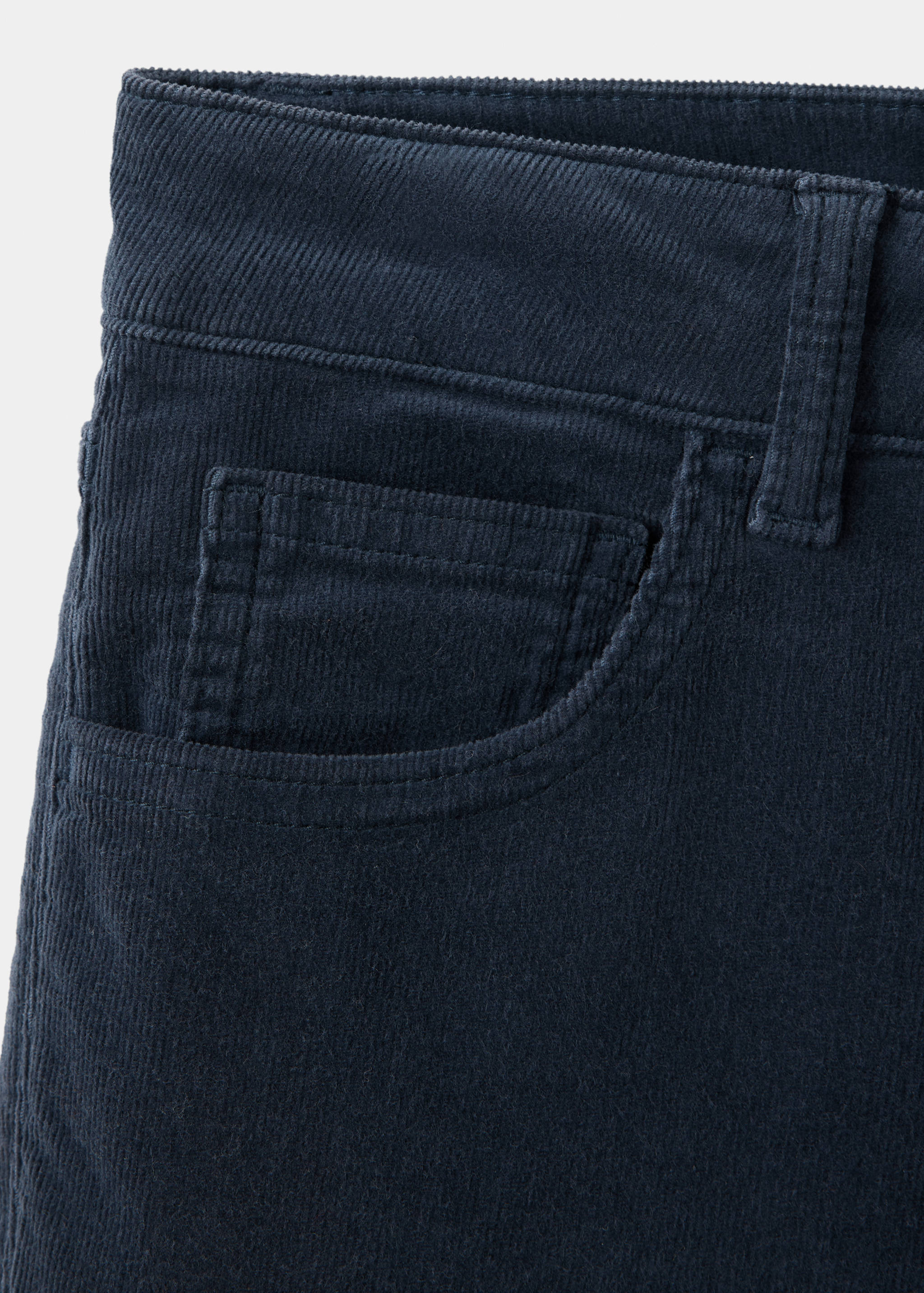 Corduroy flare jeans - Details of the article 8