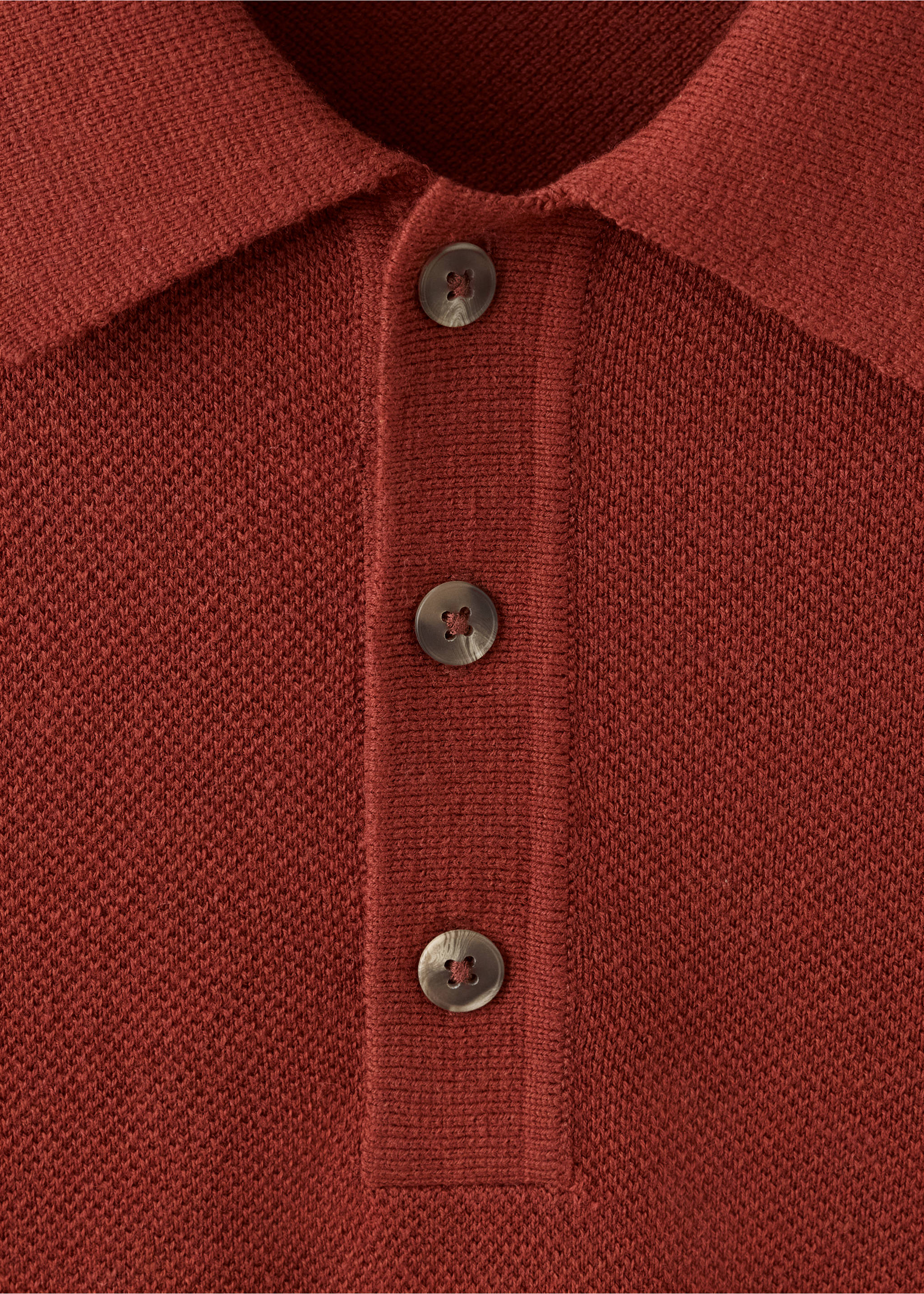 Polo andrewe-e - Détail de l'article 8, Orange brûlé. Ref: 37066725-00.