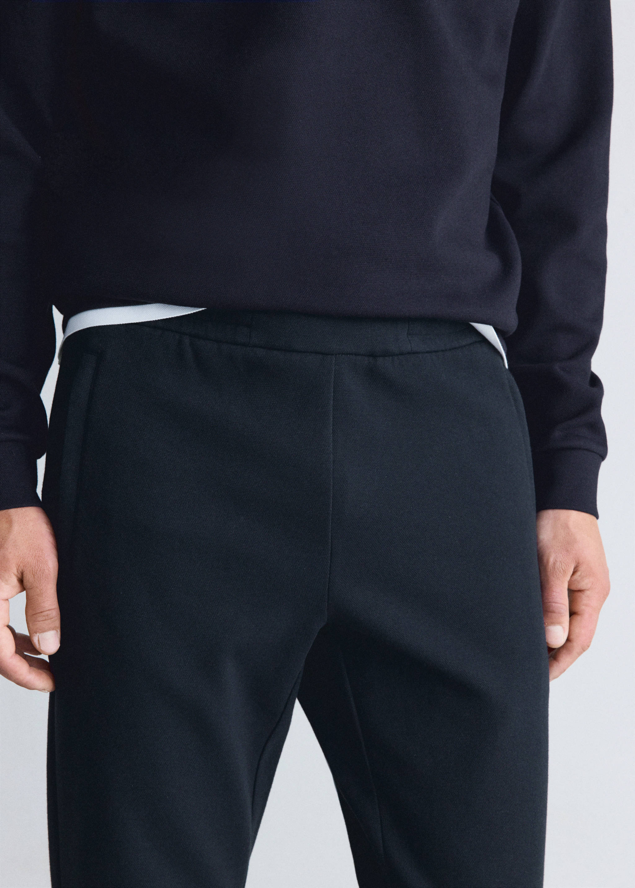 Thermolite® elasticated-waist joggers - Details of the article 1