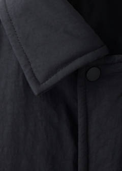 Quilted coat — Black 3