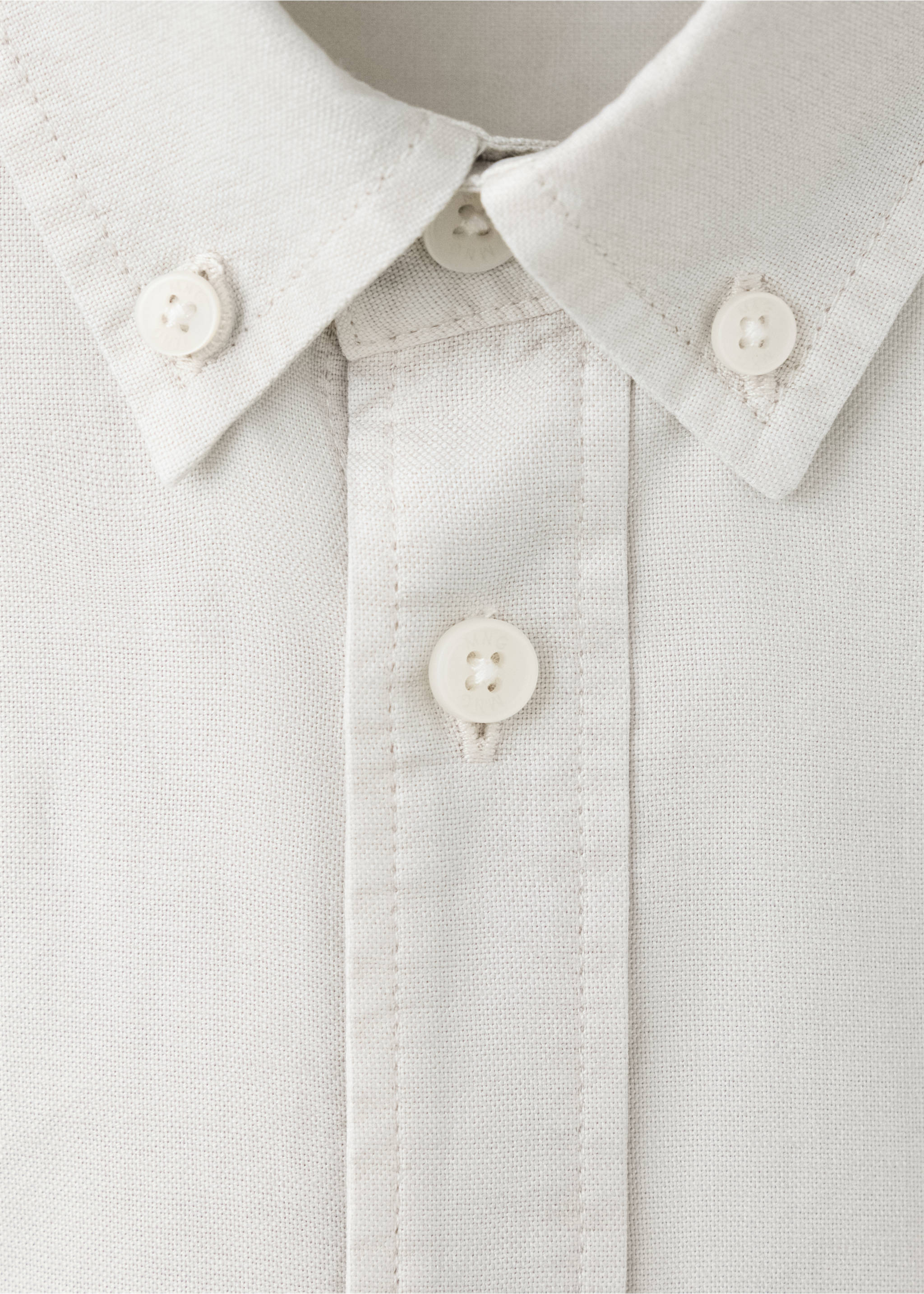 Chemise coton à poche - Détail de l'article 8, Gris clair/pastel. Ref: 37066738-00.