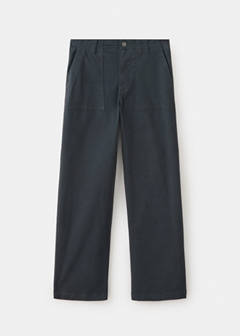 Pockets straight trousers — Charcoal 6