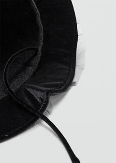 Witch hat with tulle stars — Black 5