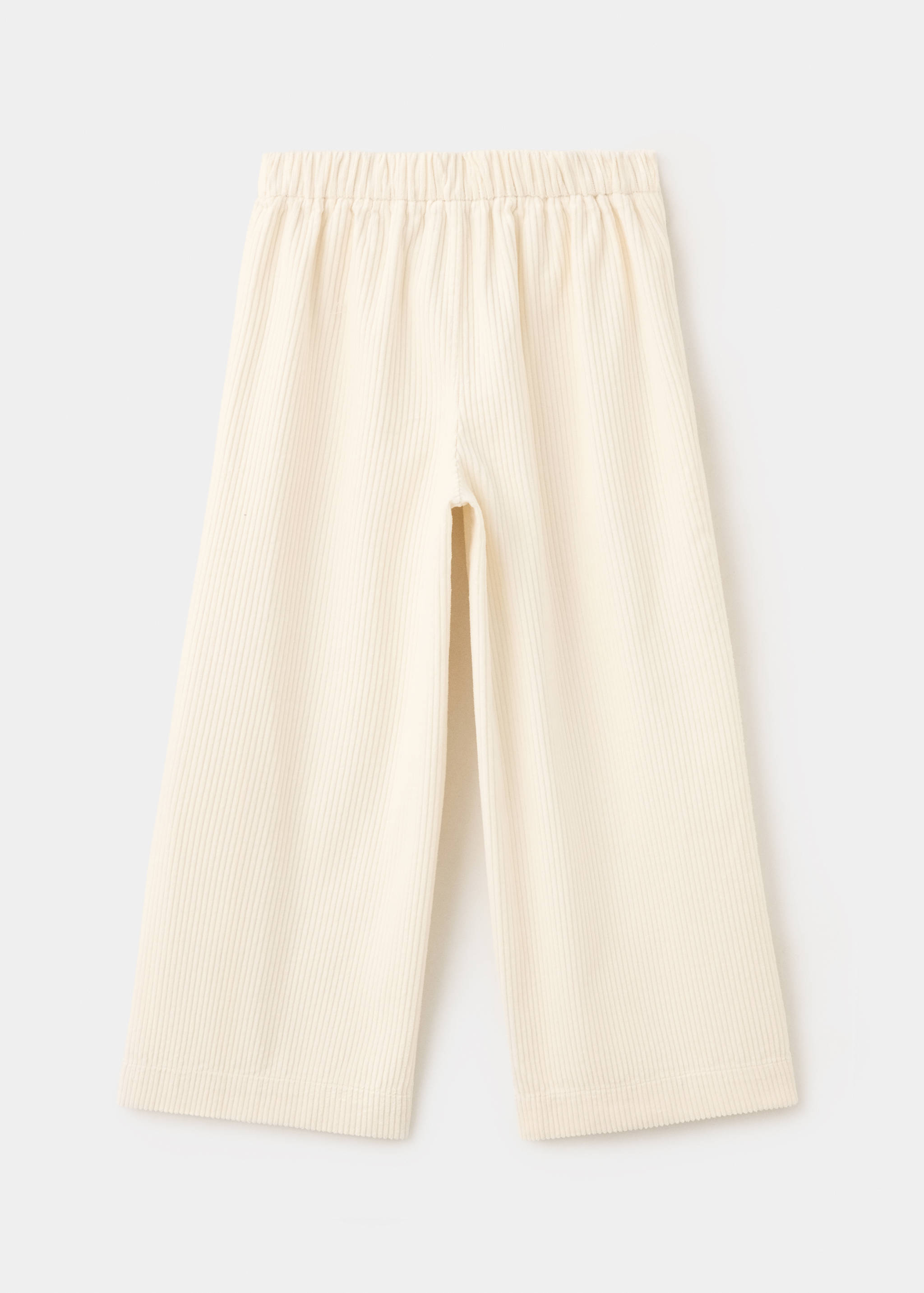Pantalon coton velours côtelé - Verso de l’article