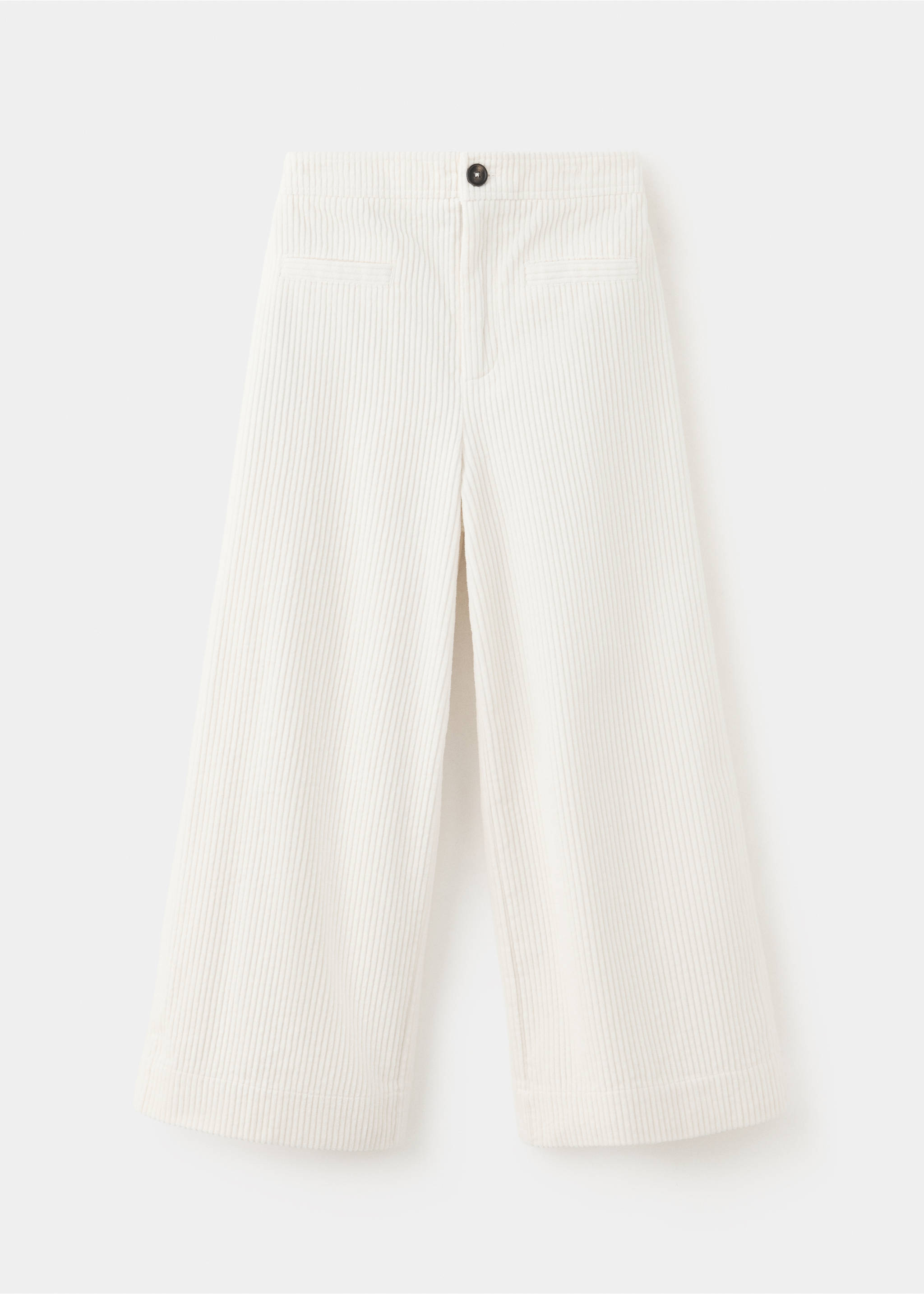Cotton corduroy trousers - Article without model, Beige. Ref: 37067123-00.