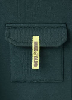 Pocket cotton sweatshirt — Dark Green 6