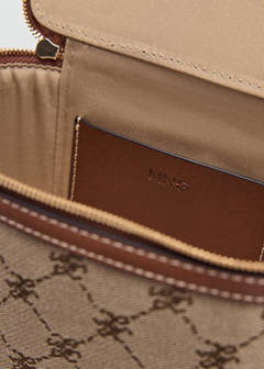 Printed vanity case — Beige 4