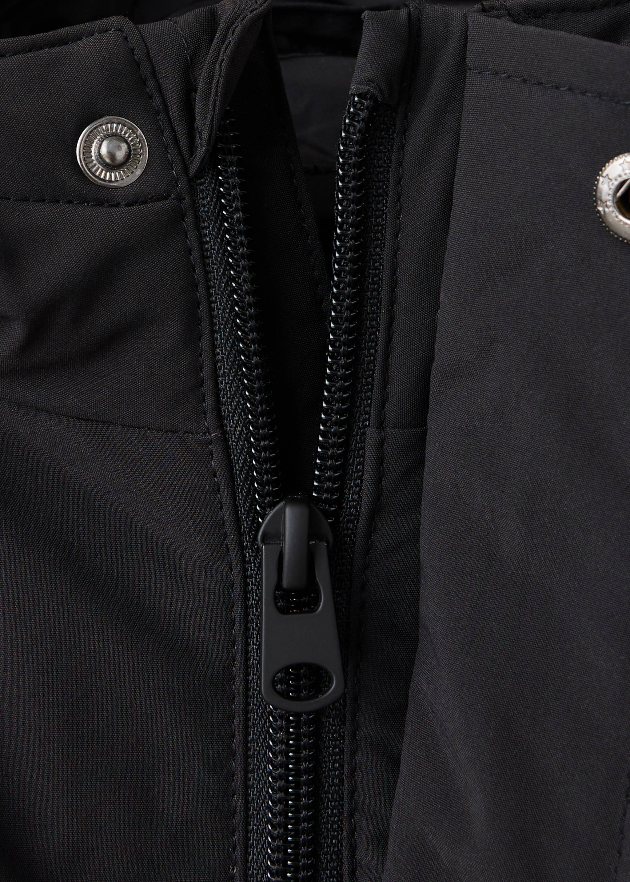 Anorak matelassé capuche imitation fourrure - Détail de l'article 8