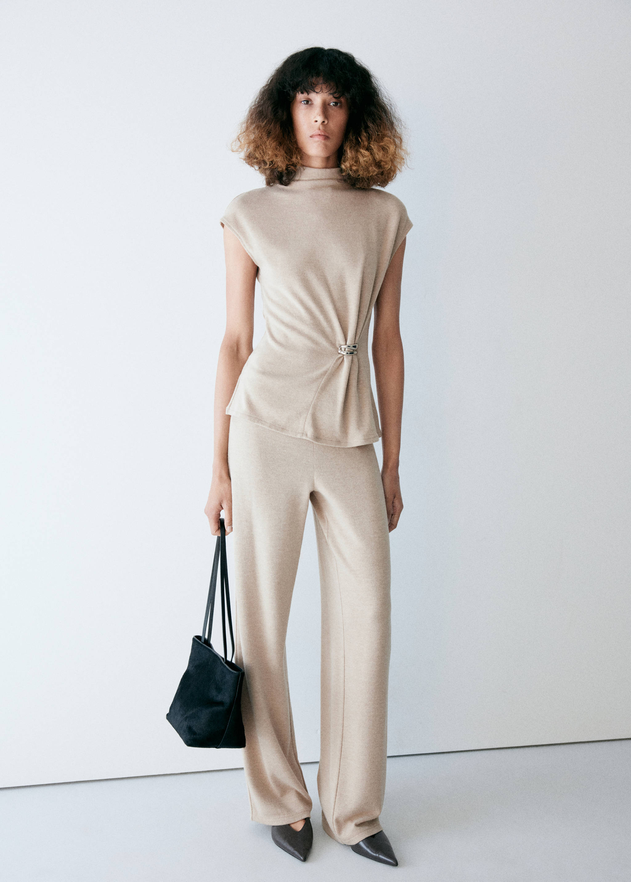 Pantalon en maille extensible - Plan général