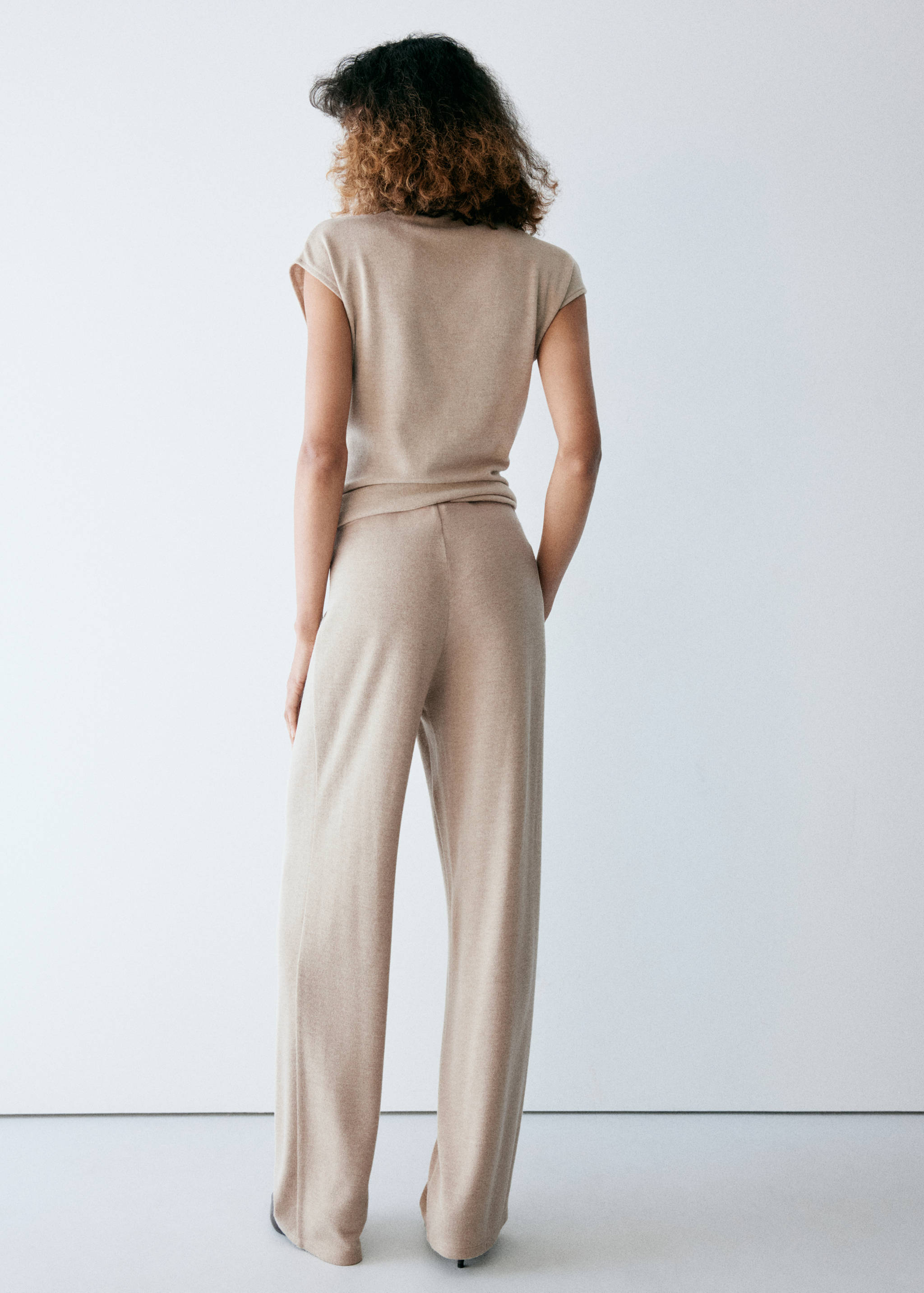 Pantalon en maille extensible - Verso de l’article