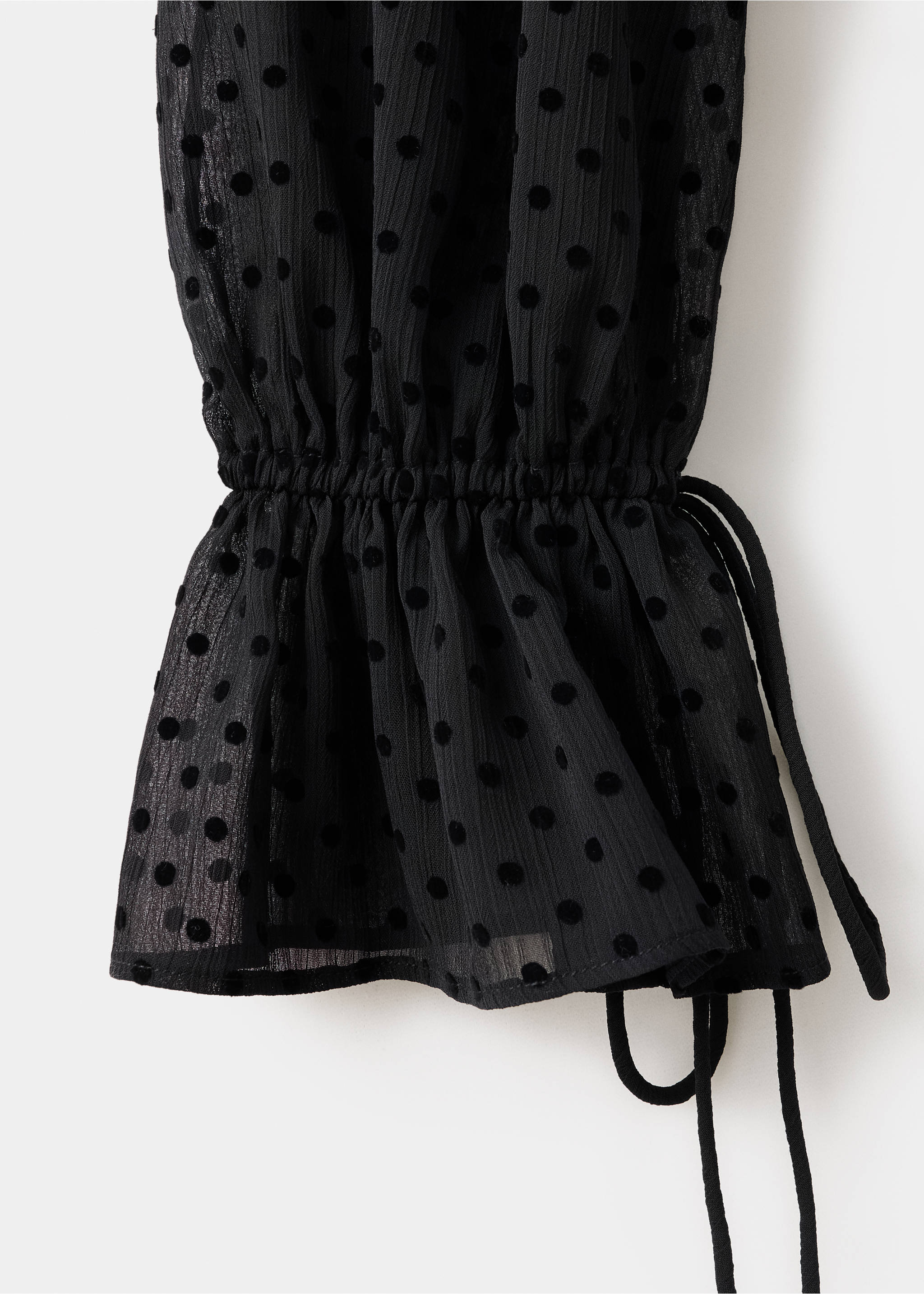 Blouse semi-transparente pois - Détail de l'article 0, Noir. Ref: 37067780-00.