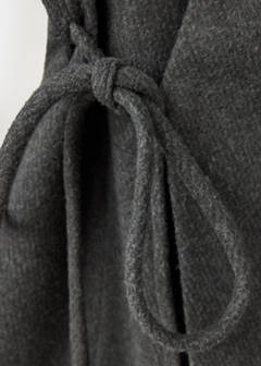 Straight-tie jacket — Charcoal 6