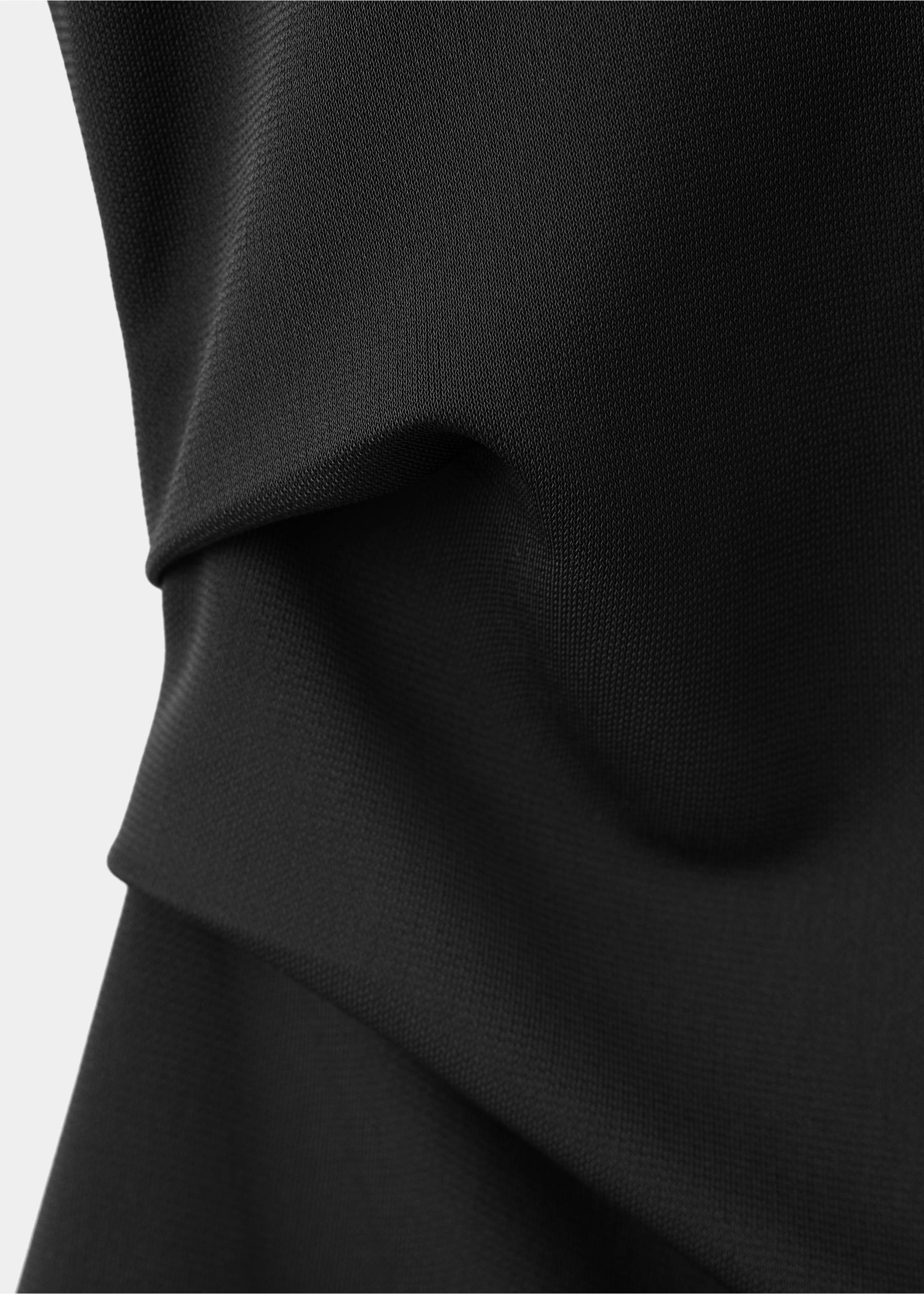Vestido asimétrico encaje - Detalle del artículo 0, Negro. Ref: 37067785-00.