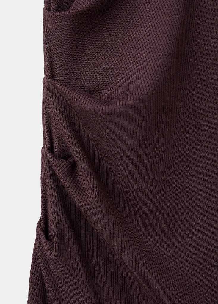 Ruched side knitted dress thumbnail 5