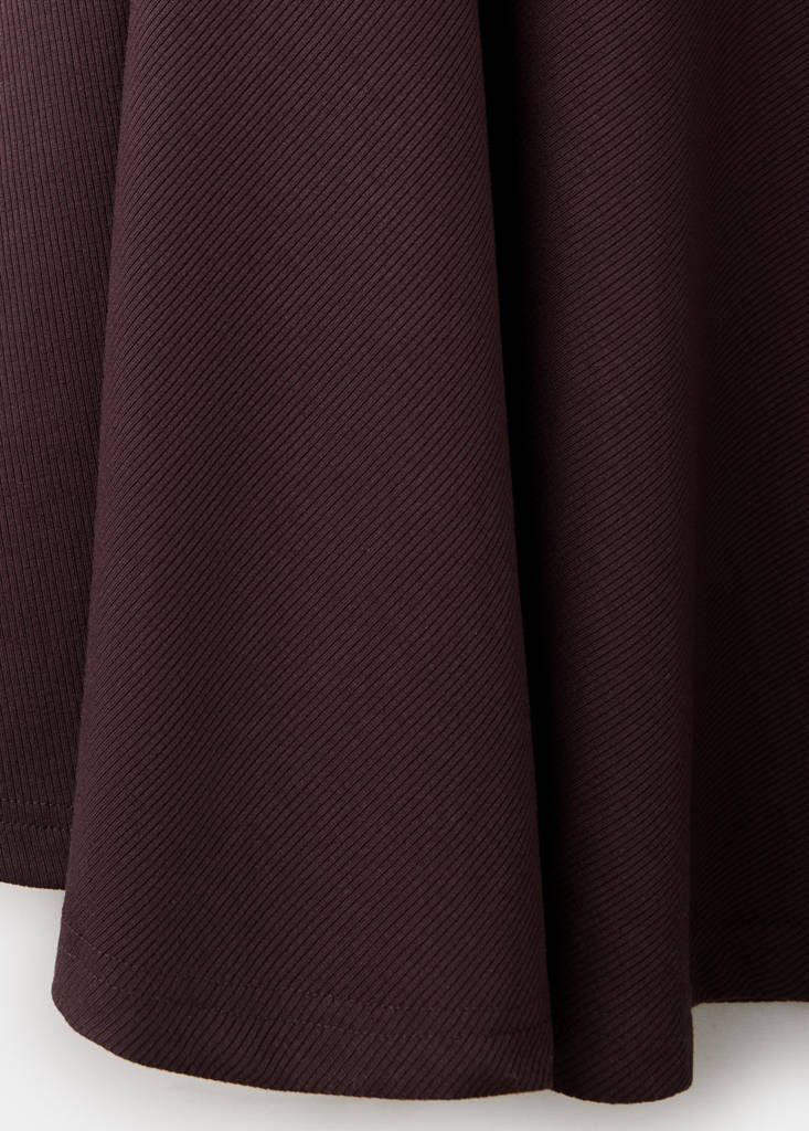 Ruched side knitted dress thumbnail 6