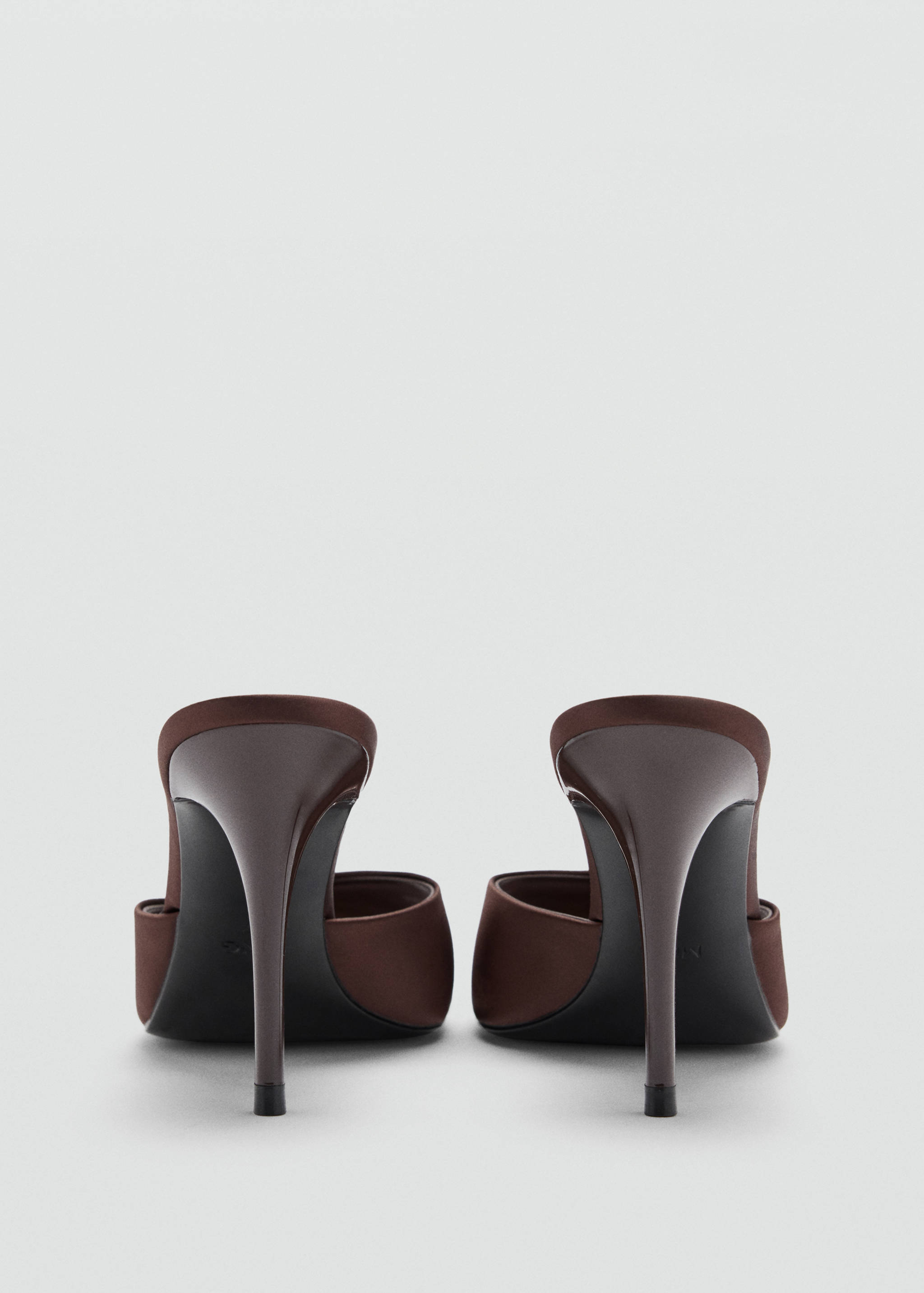 Satin stiletto heel sandal - Details of the article 3