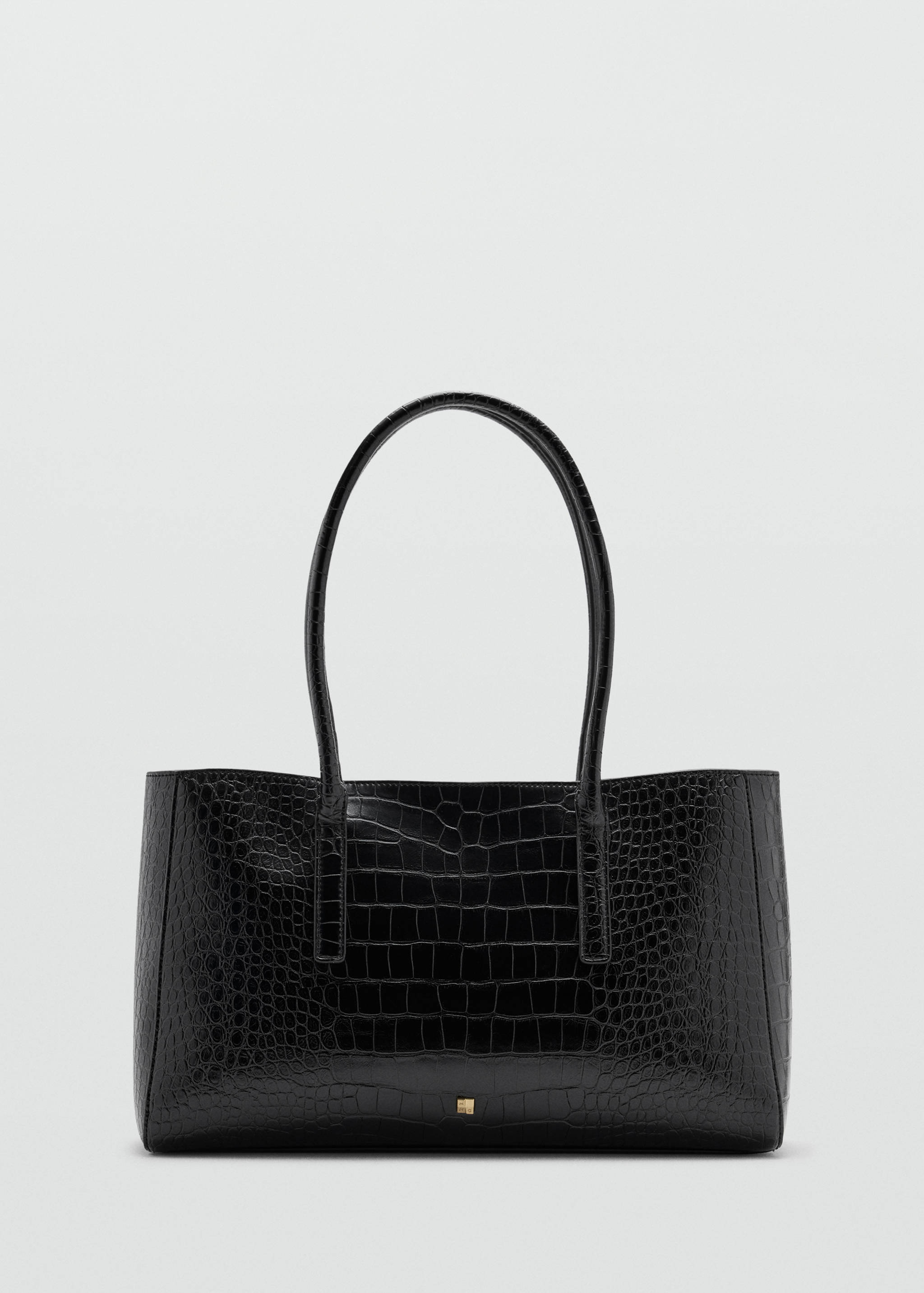 Sac porté épaule effet croco - Article sans modèle