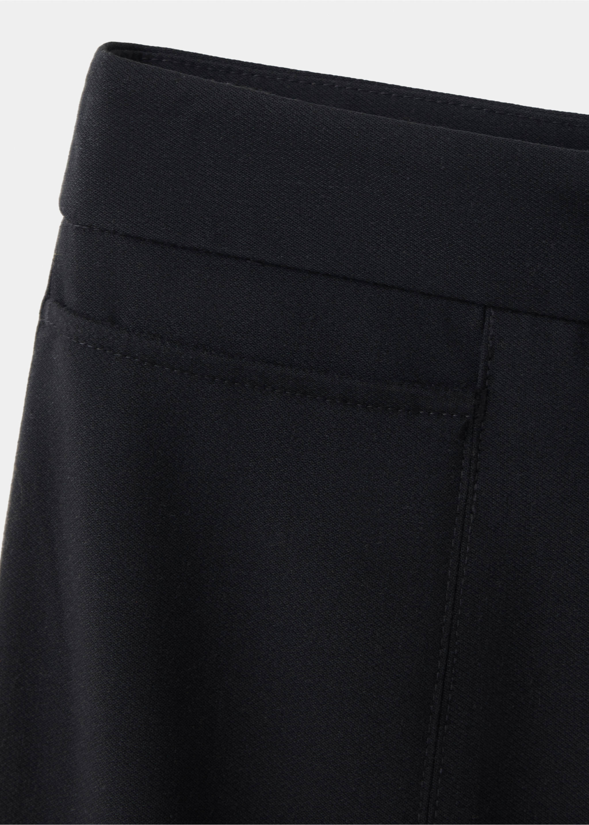 Pantalon skinny fendu en bas - Détail de l'article 8, Noir. Ref: 37067796-00.