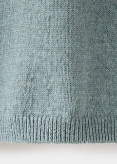 Polo neck sweater — Green 4