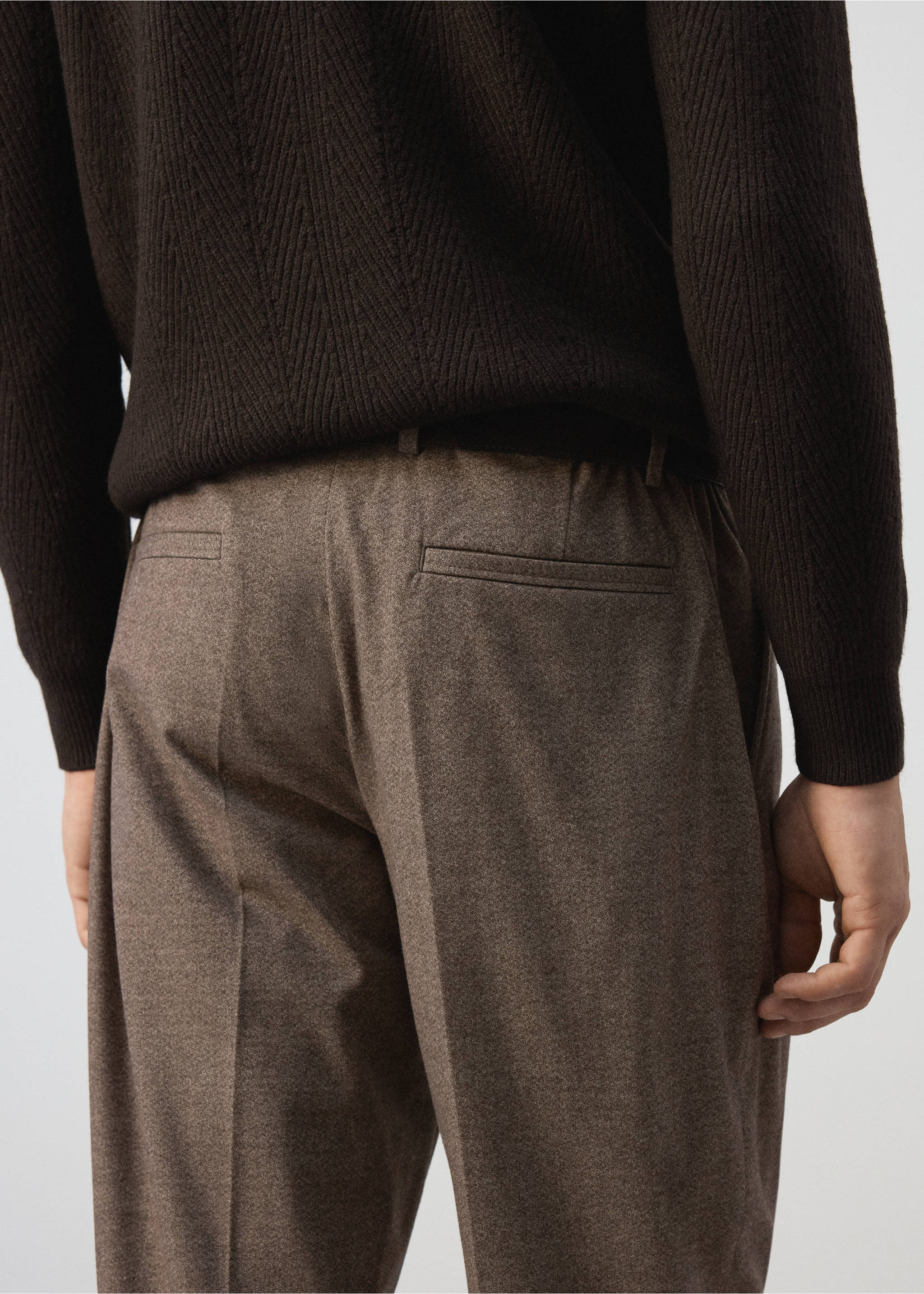TROUSERS PIEDRA - Détail de l'article 4, Beige. Ref: 37067899-00.