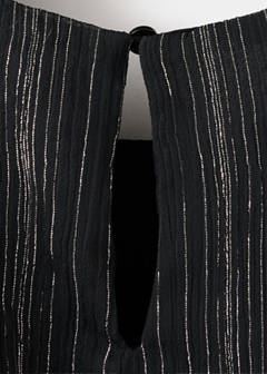 Top in lurex gauze — Black 8