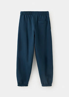 Elastic cotton joggers — Navy 5