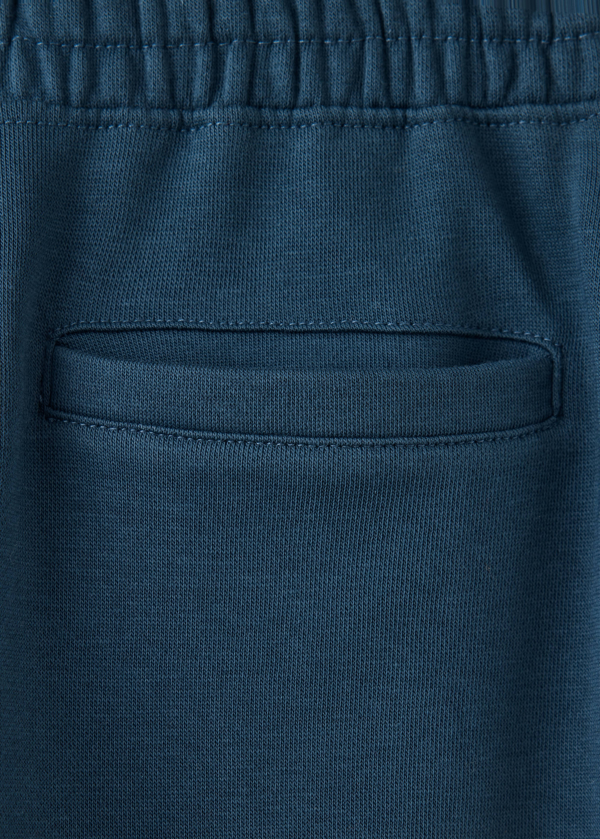 Elastic cotton joggers - Details of the article 0