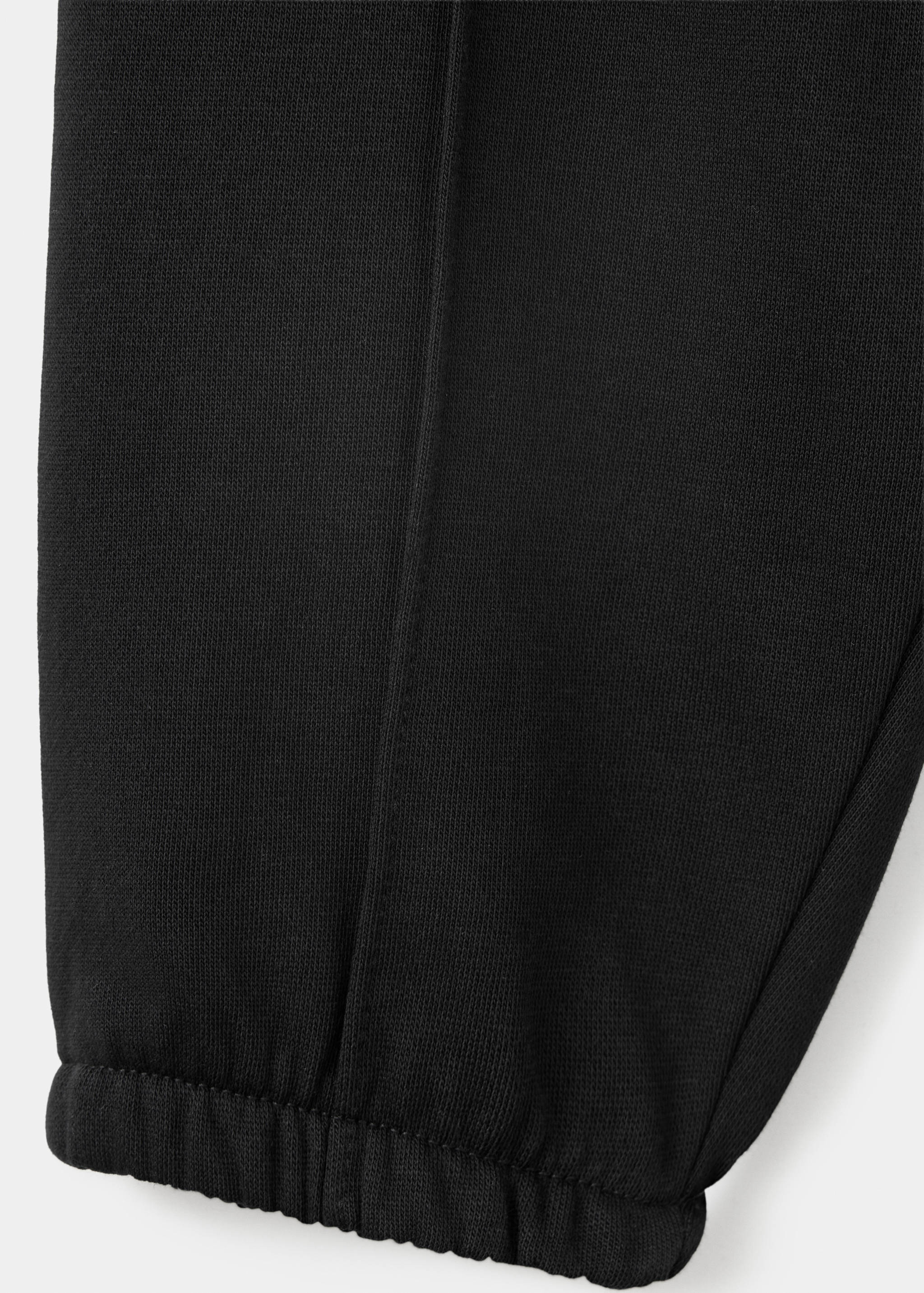 Elastic cotton joggers - Details of the article 0