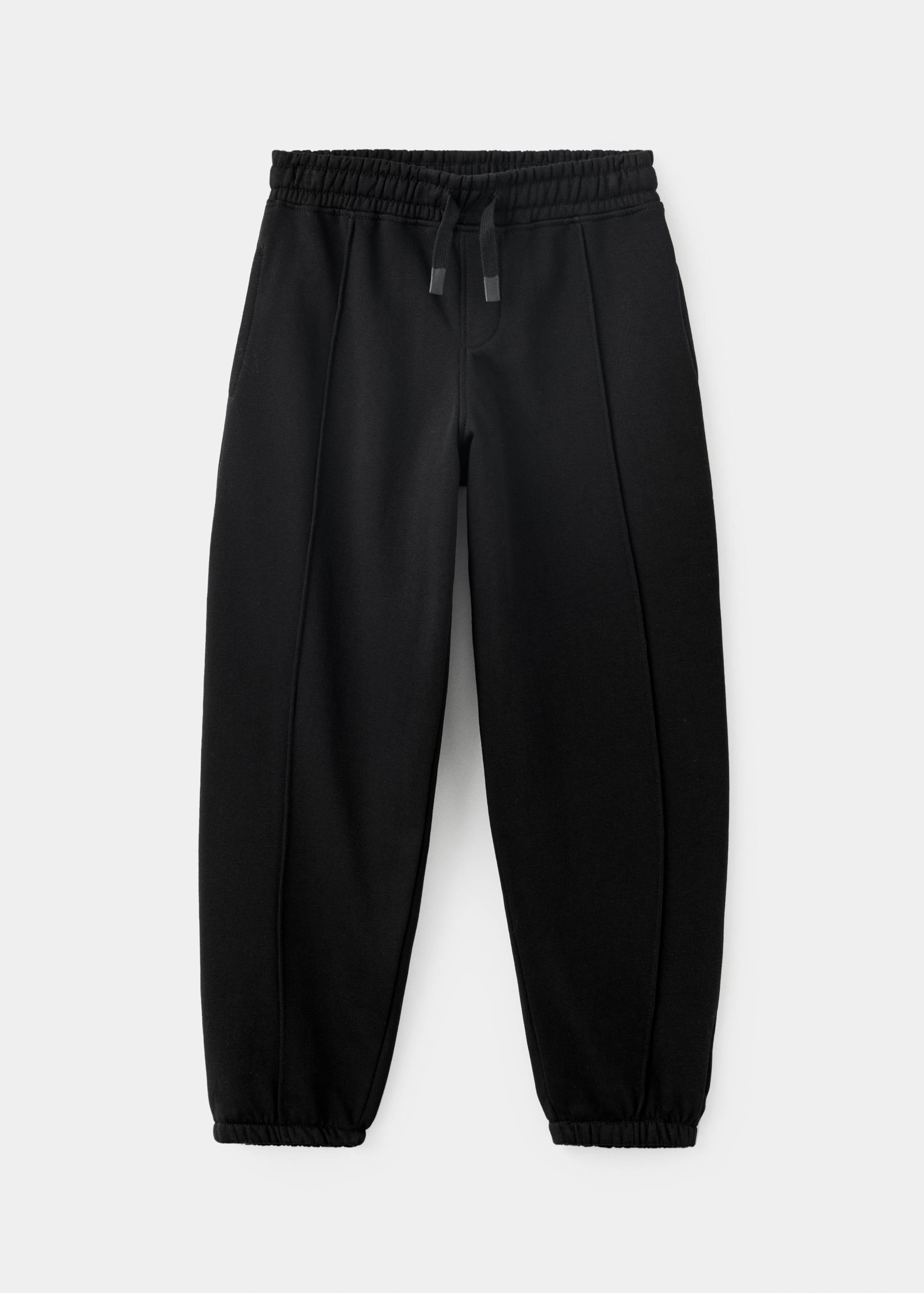 Elastic cotton joggers - Article without model