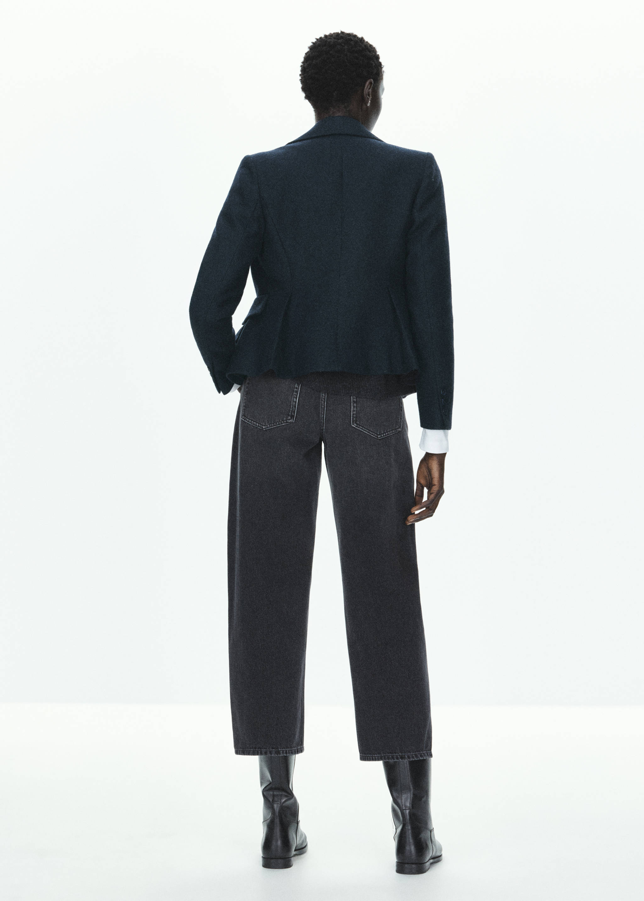 BLAZER LUNGO - Reverse of the article