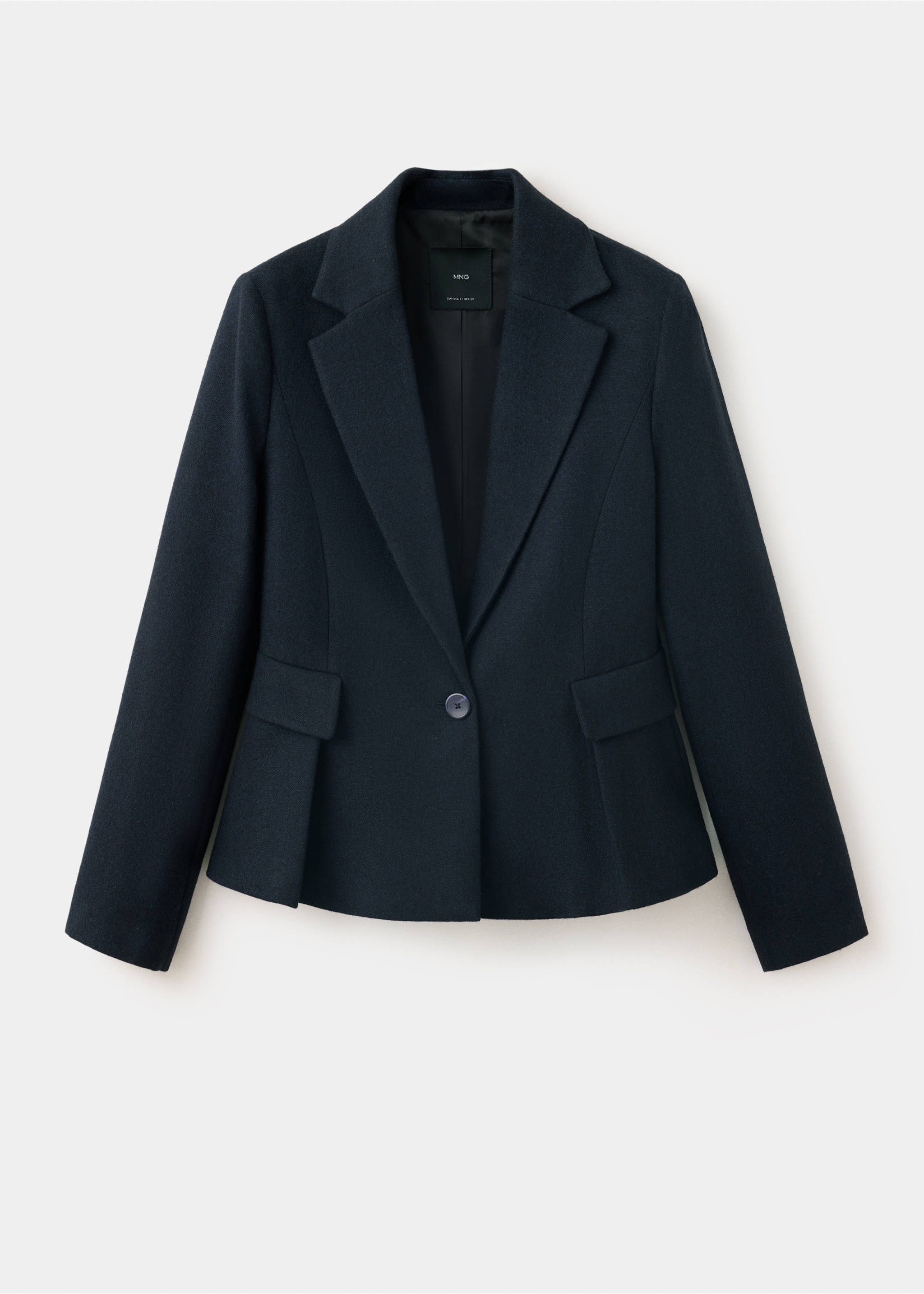 BLAZER LUNGO - Article without model, Dark Navy. Ref: 37067942-00.