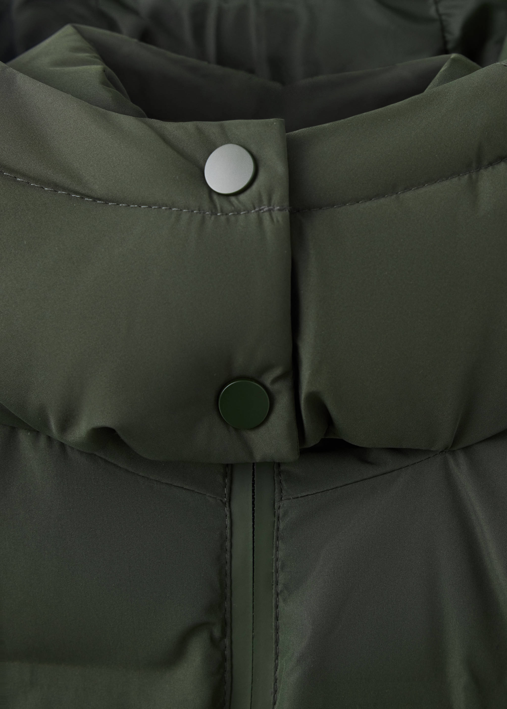 Hood puffer coat - Details of the article 8
