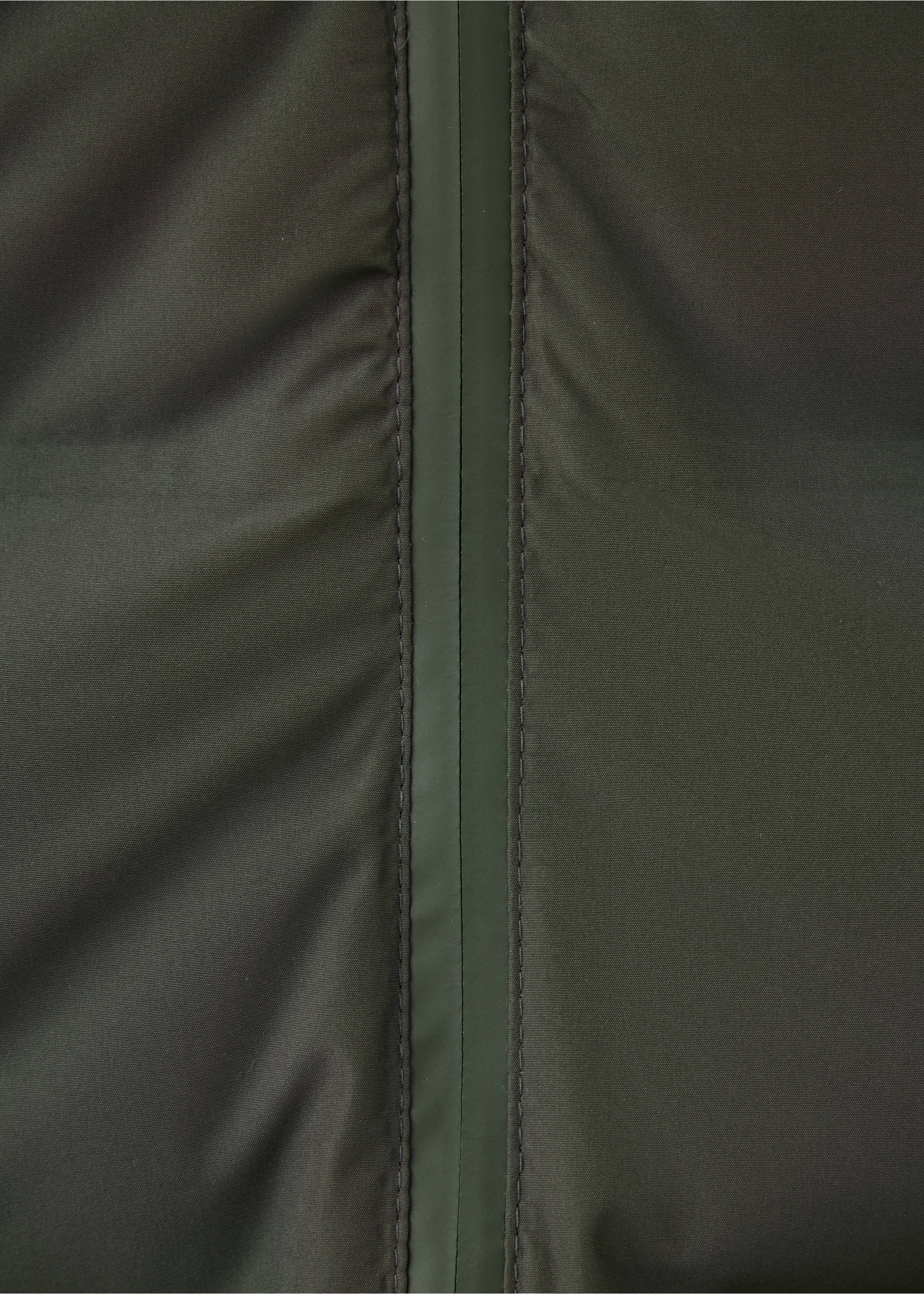 Hood puffer coat - Details of the article 0, Khaki. Ref: 37068262-00.