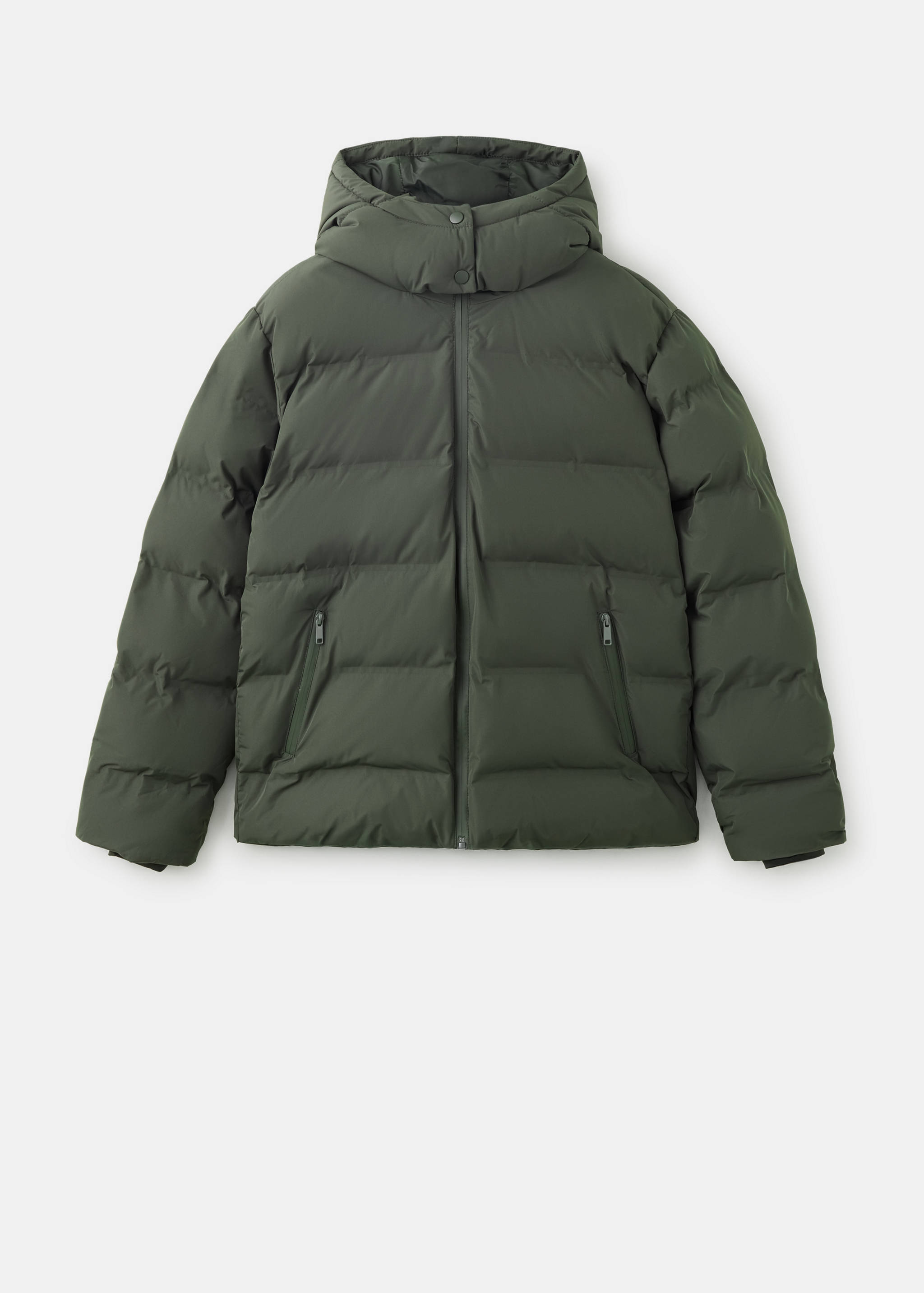 Hood puffer coat - Article without model
