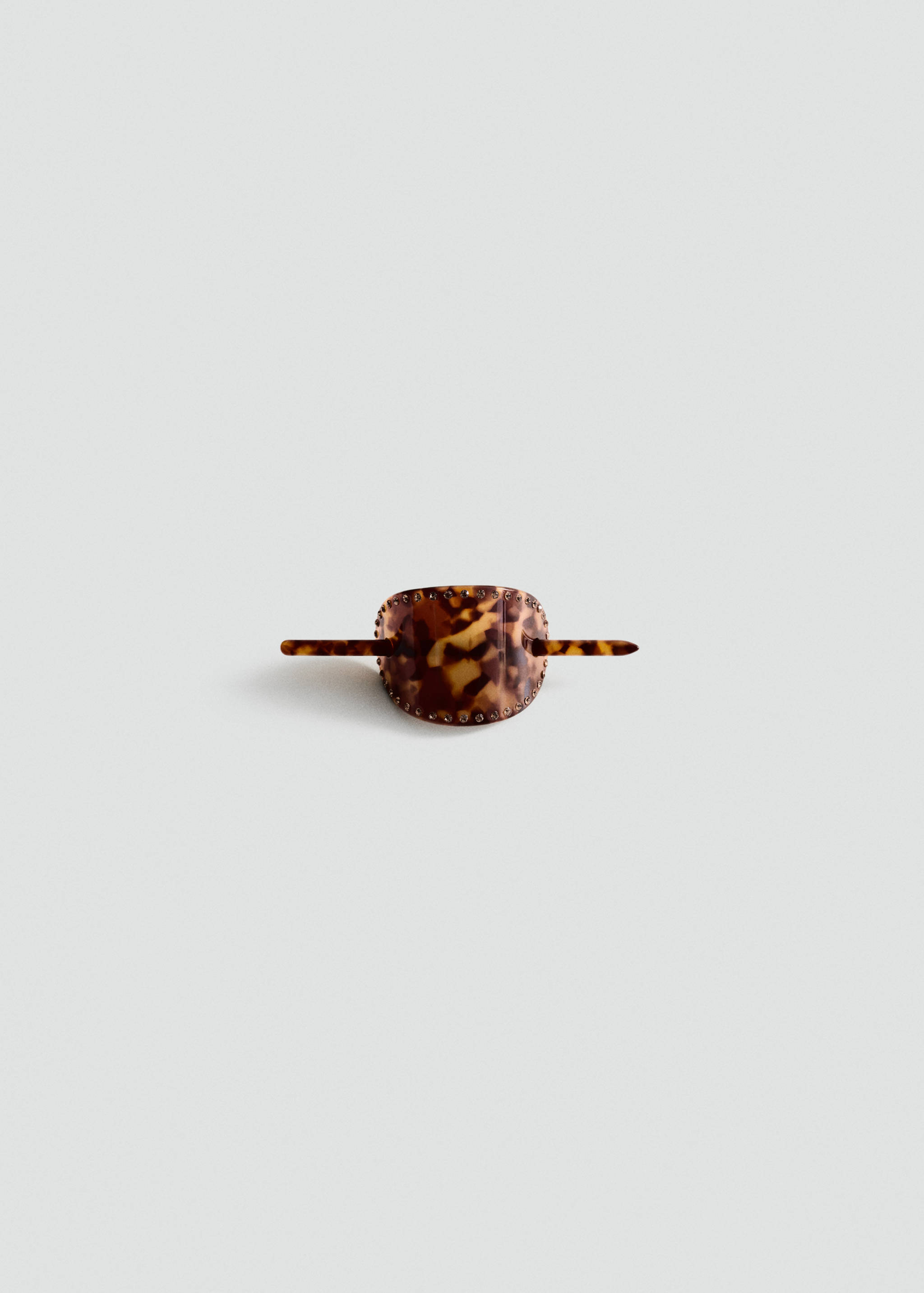 Tortoiseshell hair barrette - Article without model