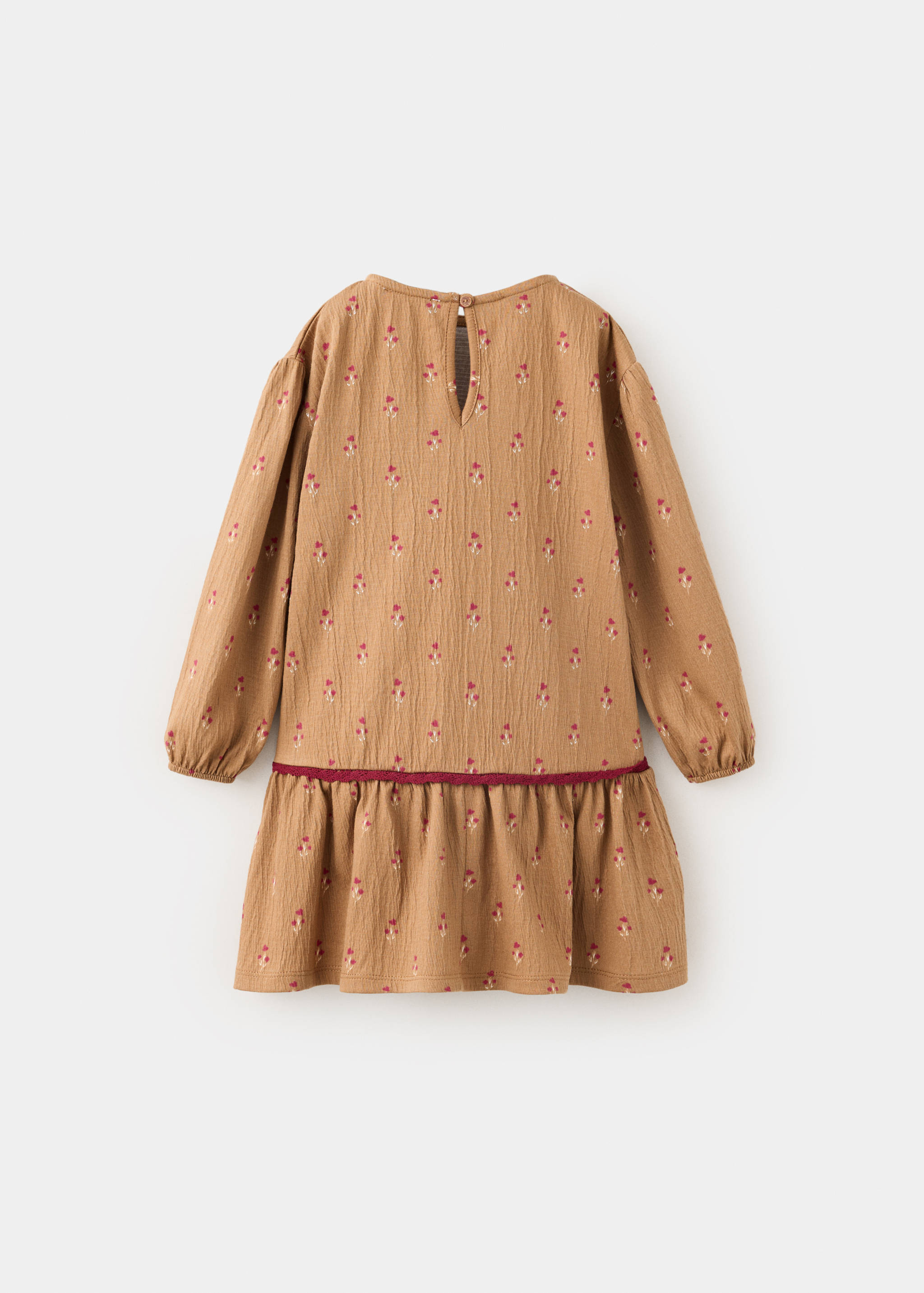 Floral print dress - Reverse of the article