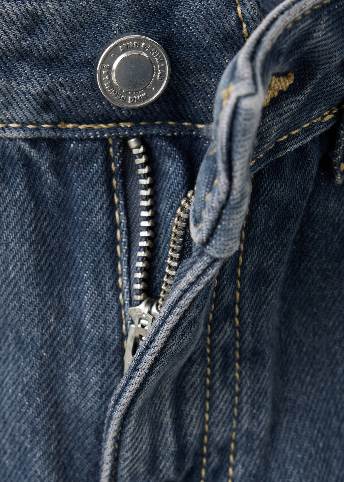 Straight-leg jeans — Medium Vintage Blue