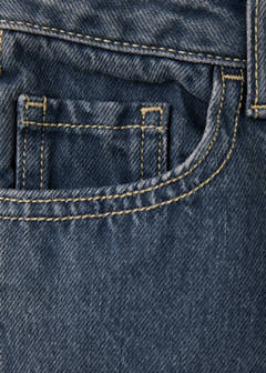 Straight-leg jeans — Medium Vintage Blue 5