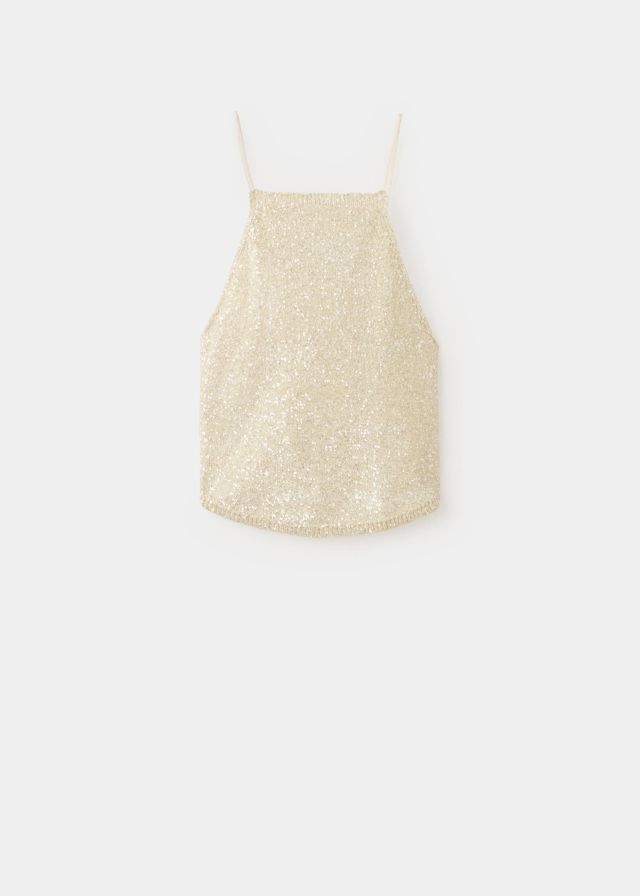 Top maille paillettes - Article sans modèle