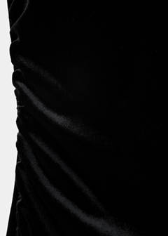 Velvet short dress — Black 10