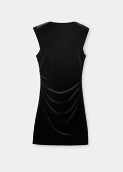 Velvet short dress — Black 9
